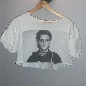 Vintage Elvis crop